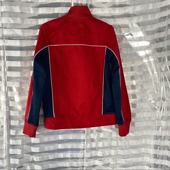 Levi Red/ Blue Zip Up Jacket - Picture 5 of 7